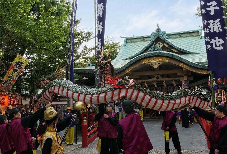 長崎県長崎市 龍踊り(長崎郷土芸能)