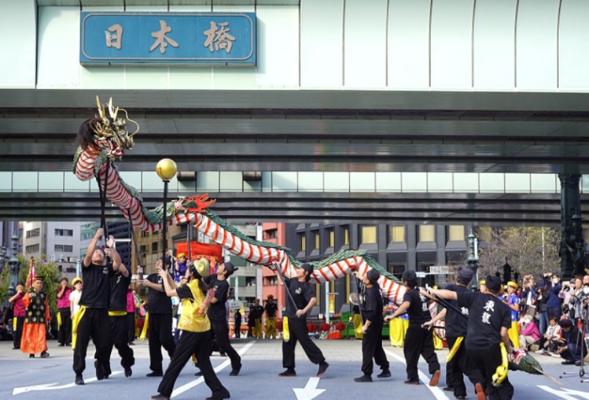 長崎県長崎市 龍踊り（長崎郷土芸能）