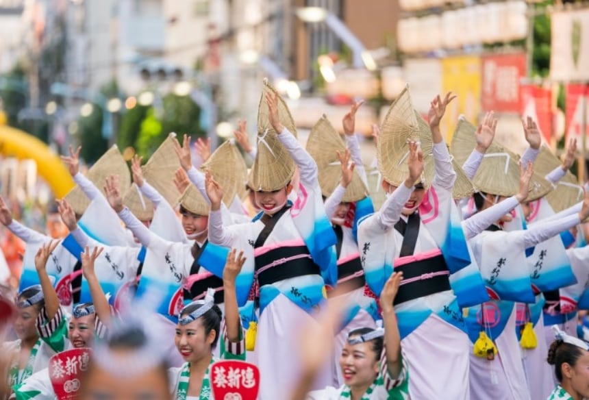 東京高円寺阿波踊り